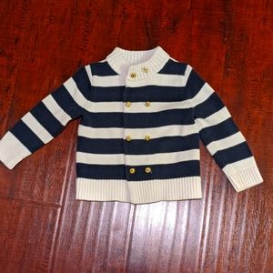 Janie and Jack nautical sweater